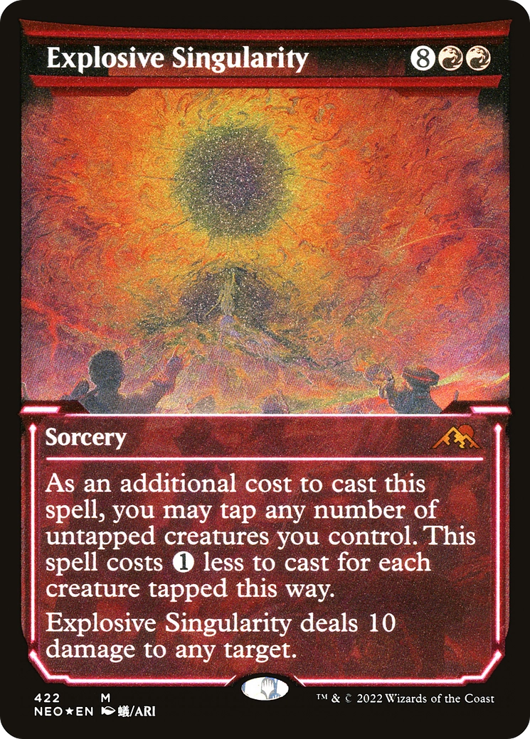 Explosive Singularity