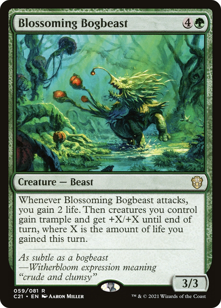 Blossoming Bogbeast