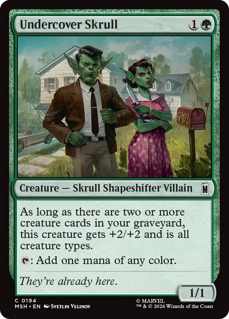 Undercover Skrull