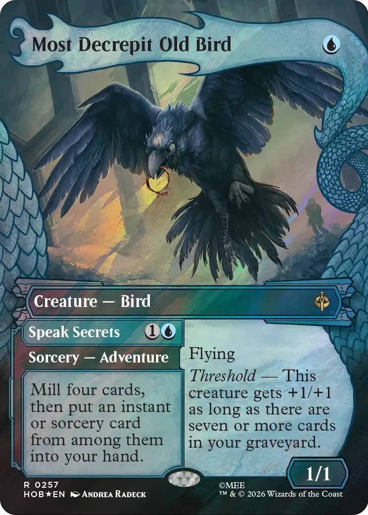 Most Decrepit Old Bird // Speak Secrets
