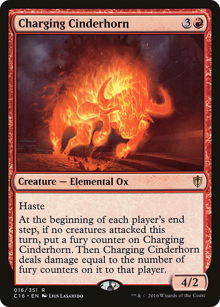 Charging Cinderhorn