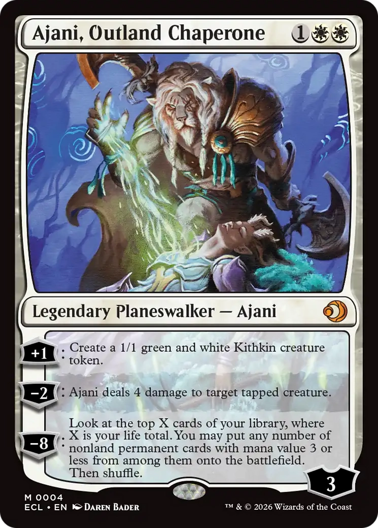 Ajani, Outland Chaperone