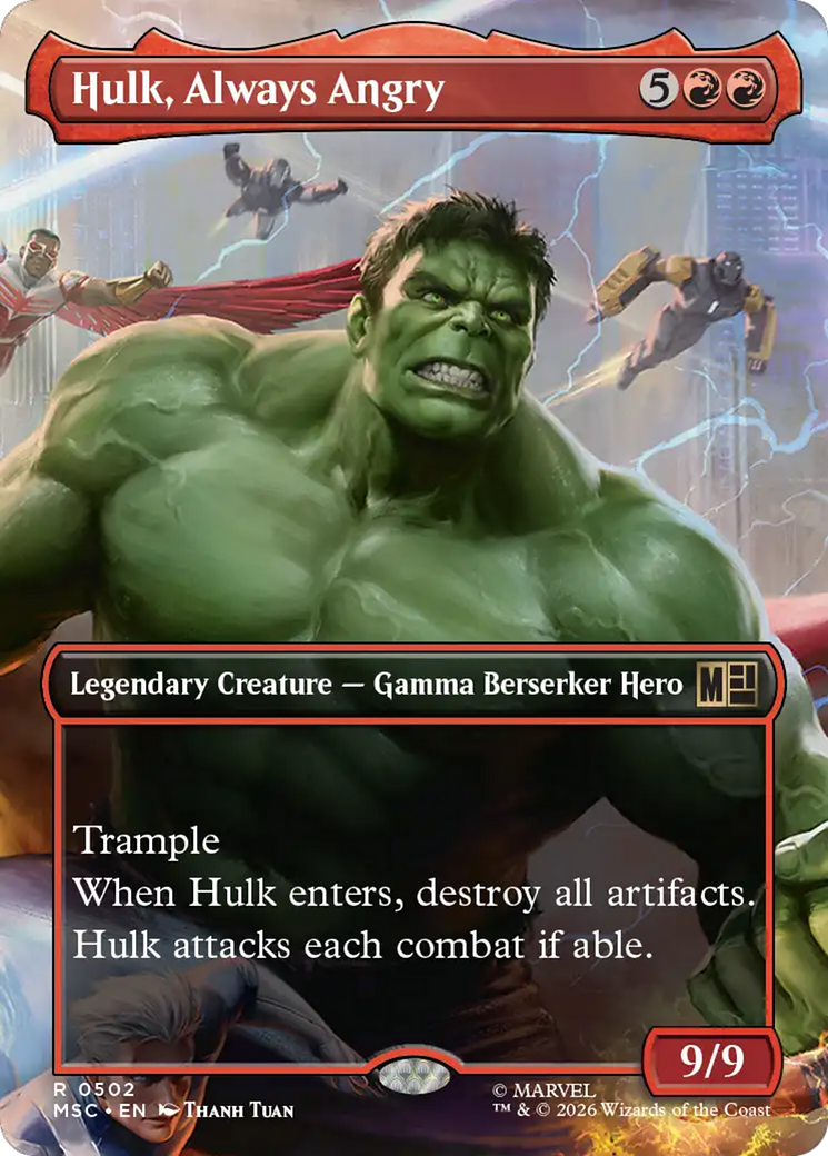 Hulk, Always Angry