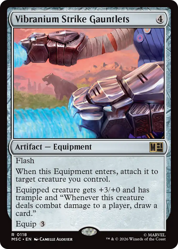 Vibranium Strike Gauntlets