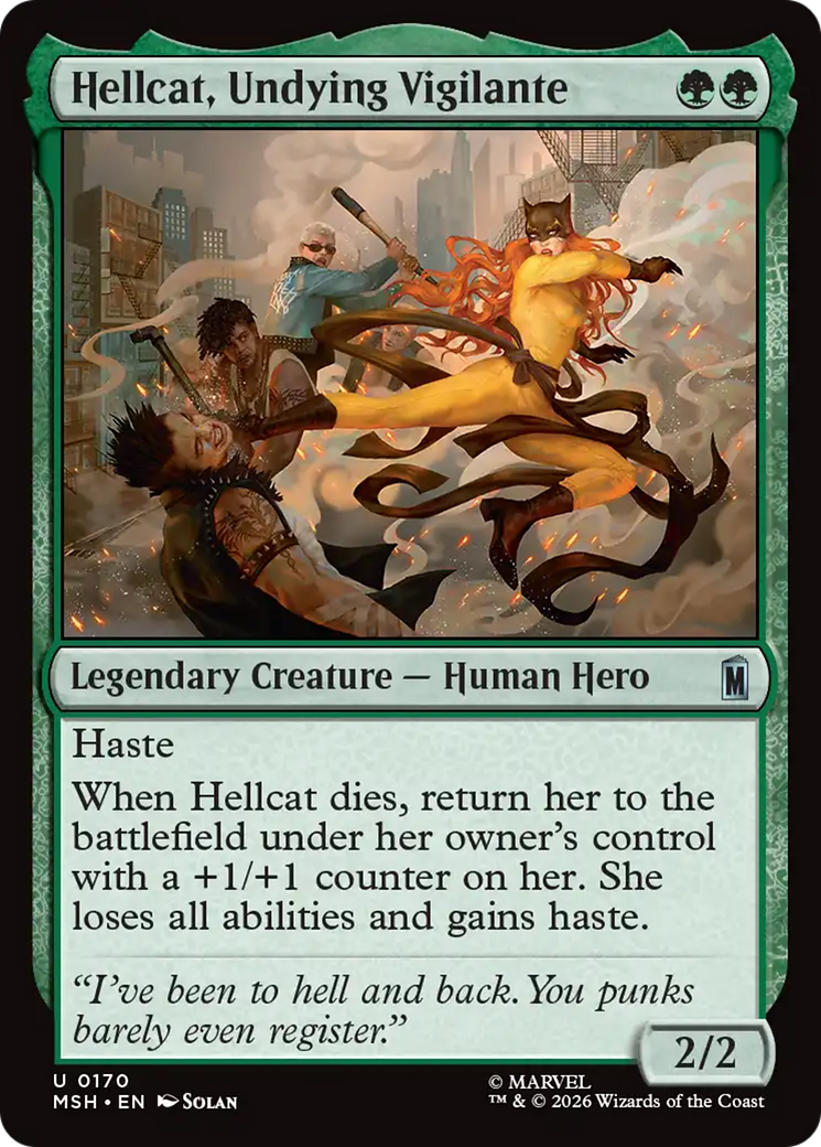 Hellcat, Undying Vigilante