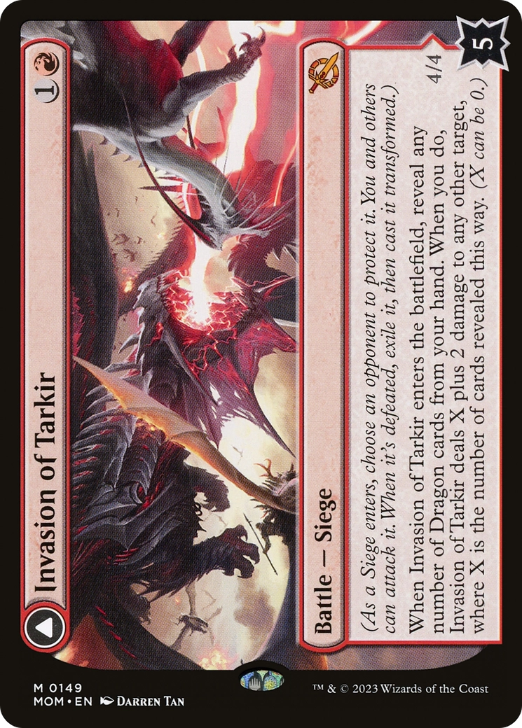Invasion of Tarkir // Defiant Thundermaw