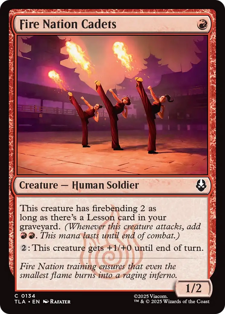 Fire Nation Cadets