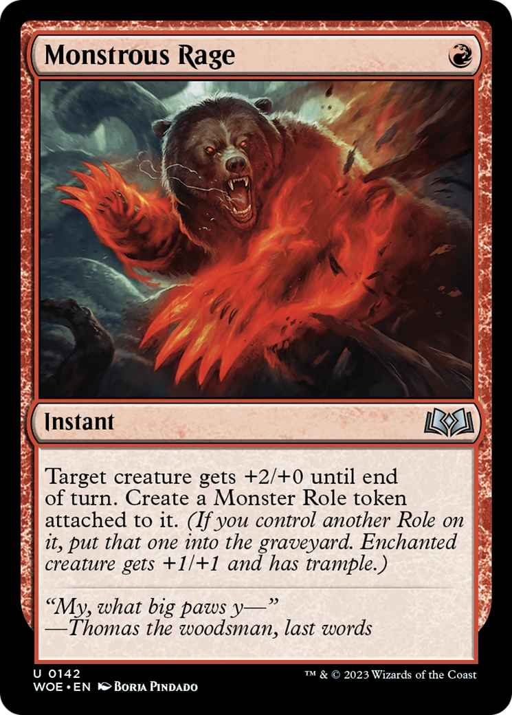 Monstrous Rage