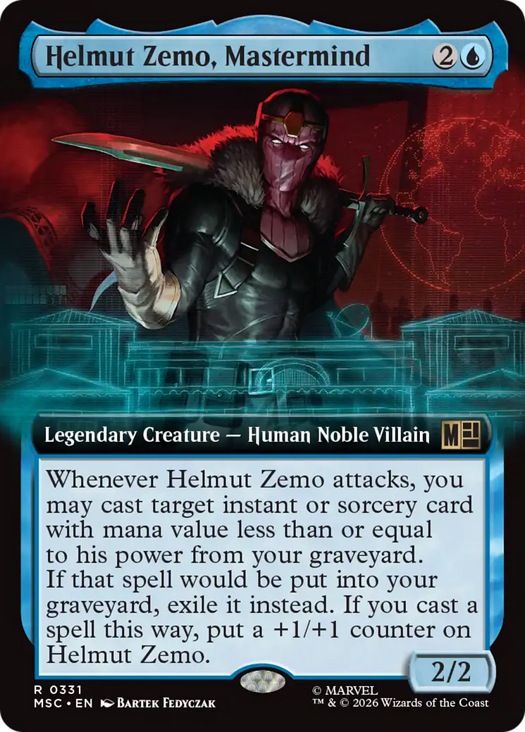 Helmut Zemo, Mastermind