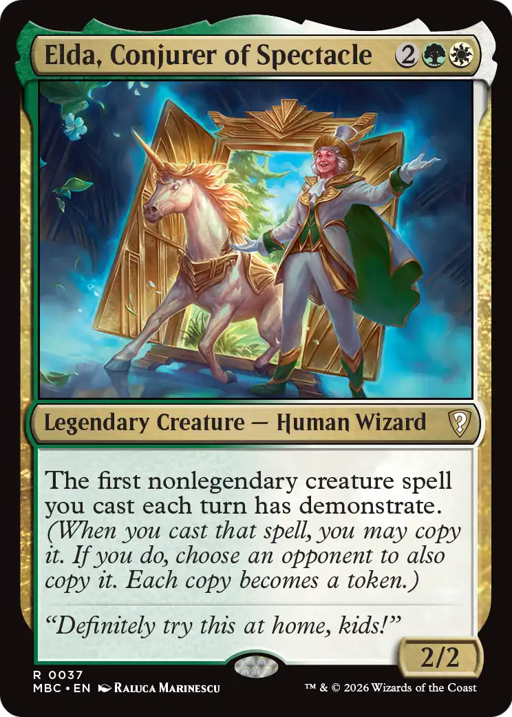 Elda, Conjurer of Spectacle