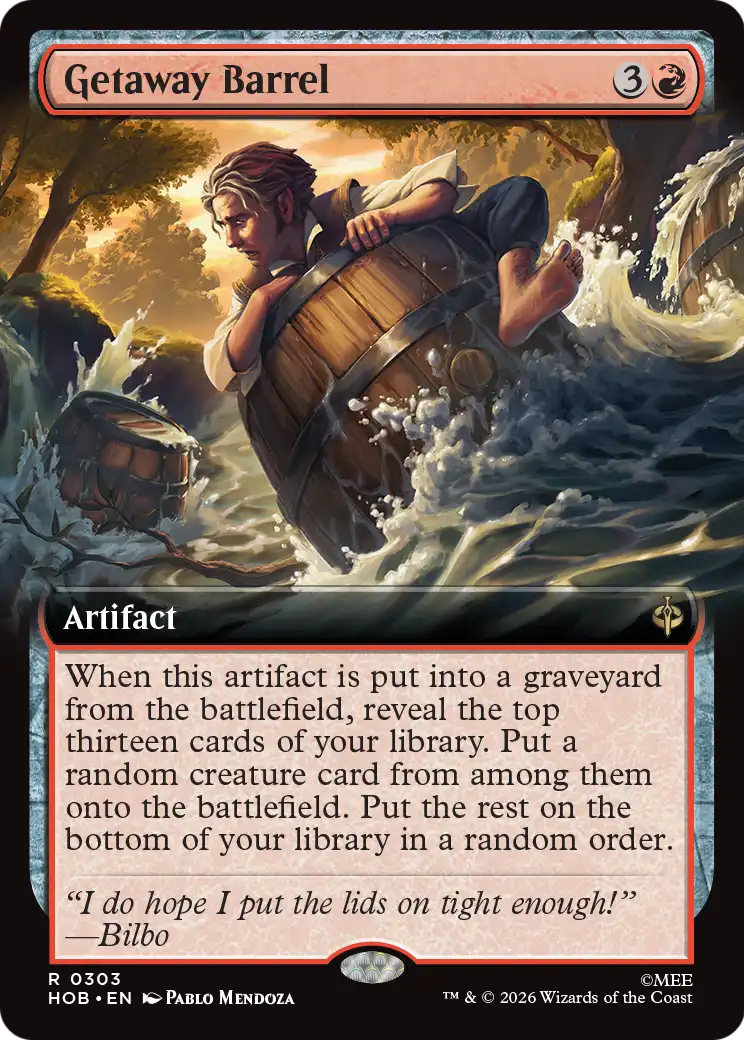 Getaway Barrel