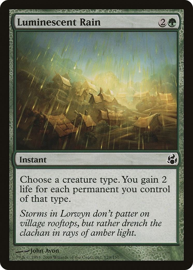Luminescent Rain