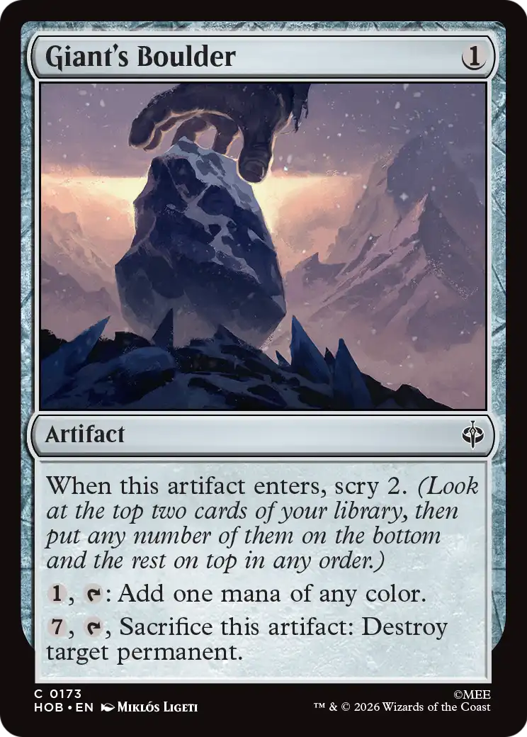 Giant's Boulder