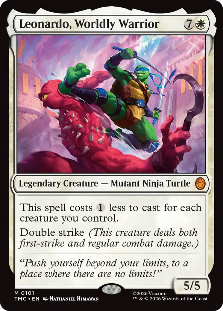 Leonardo, Worldly Warrior