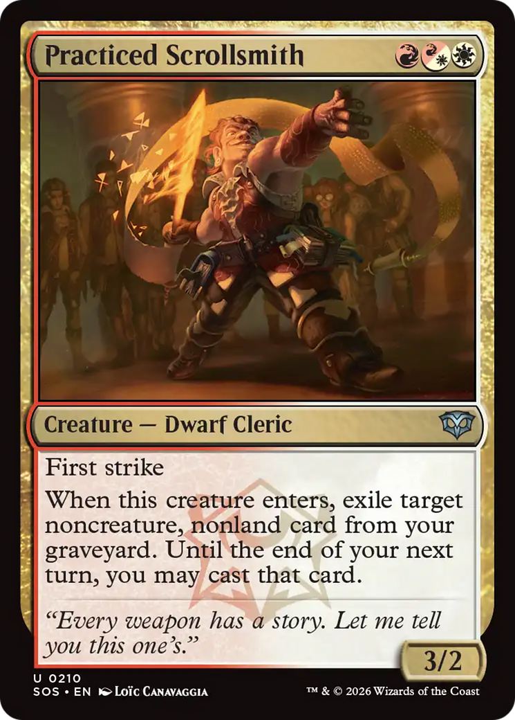 Practiced Scrollsmith