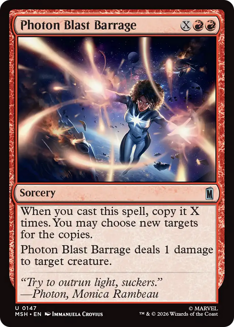Photon Blast Barrage