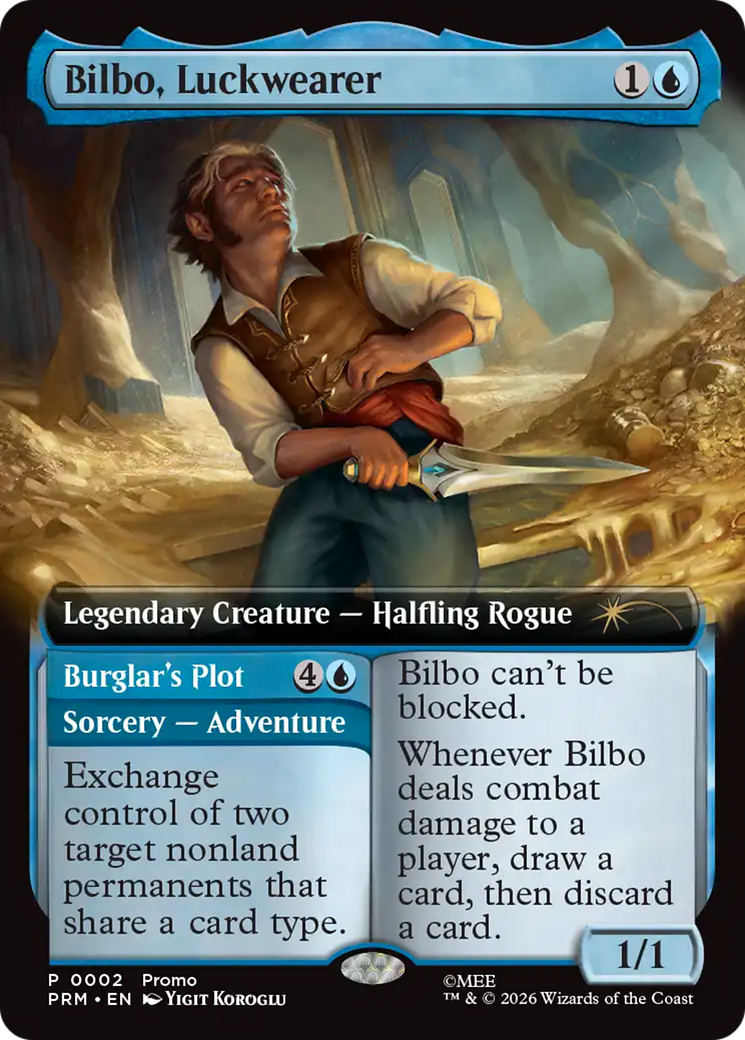 Bilbo, Luckwearer // Burglar's Plot