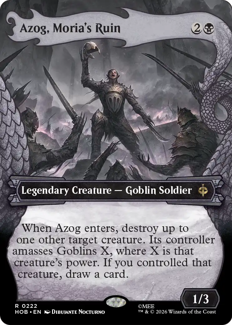 Azog, Moria's Ruin