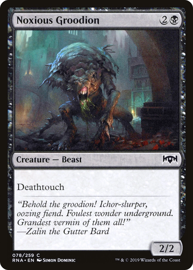 Noxious Groodion