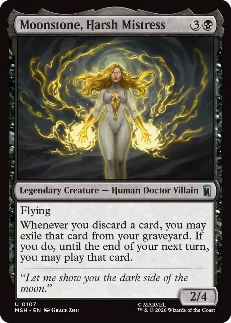 Moonstone, Harsh Mistress