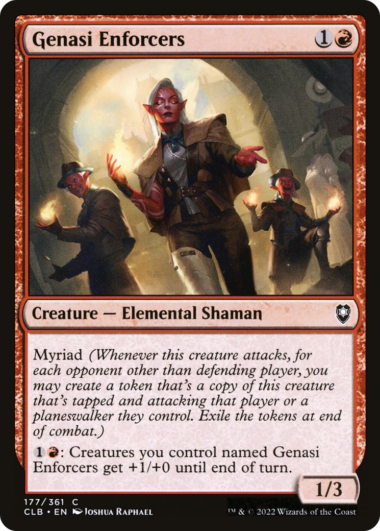 Genasi Enforcers