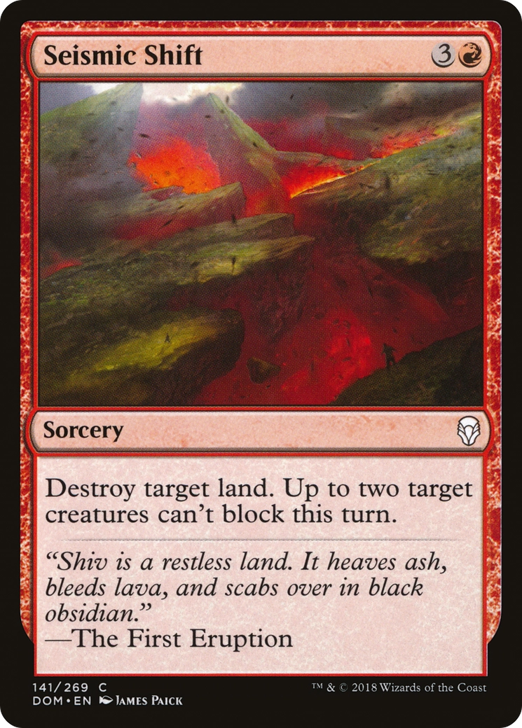 Seismic Shift