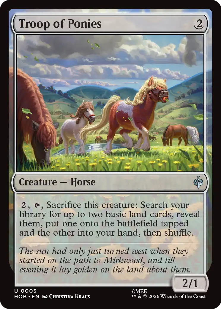 Troop of Ponies