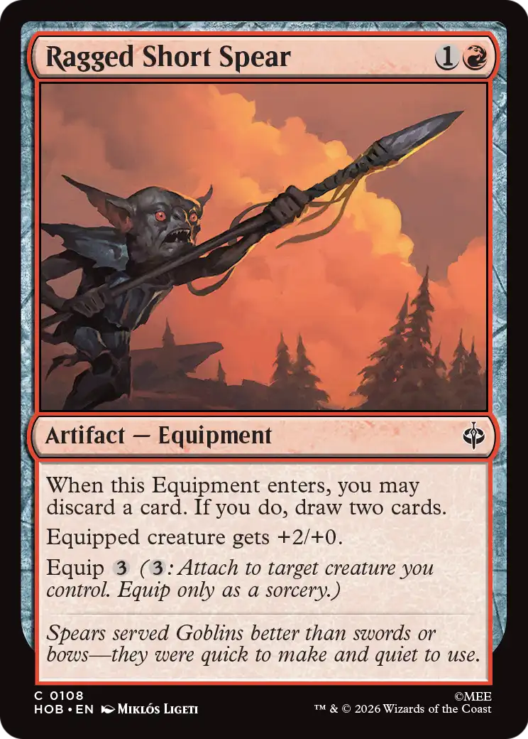 Ragged Short Spear