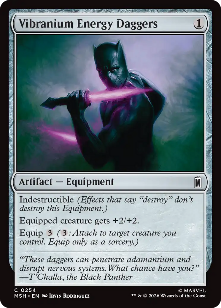 Vibranium Energy Daggers