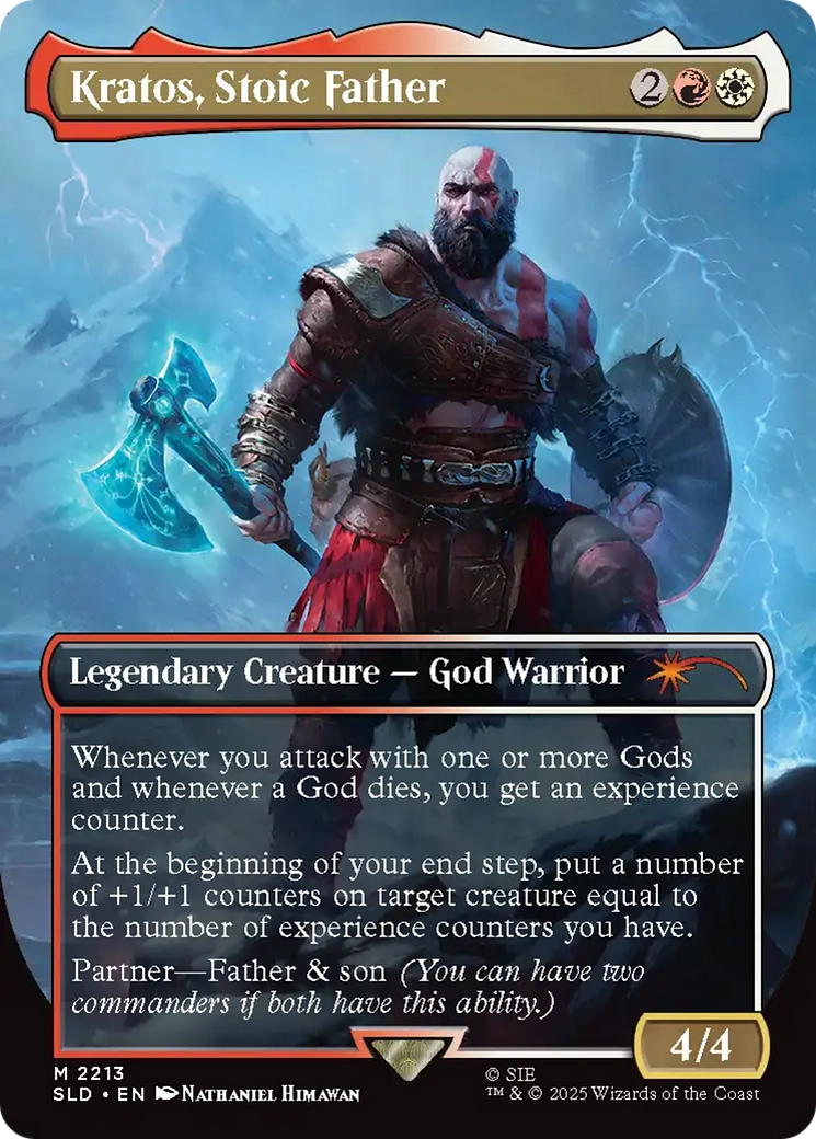 Kratos, Stoic Father