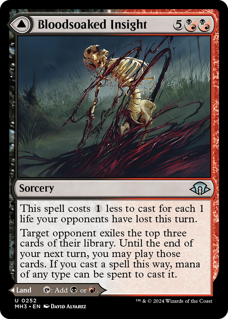 Bloodsoaked Insight // Sanguine Morass