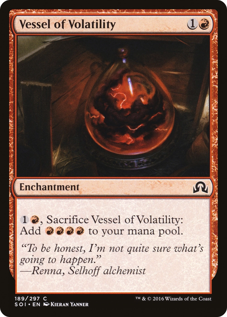 Vessel of Volatility