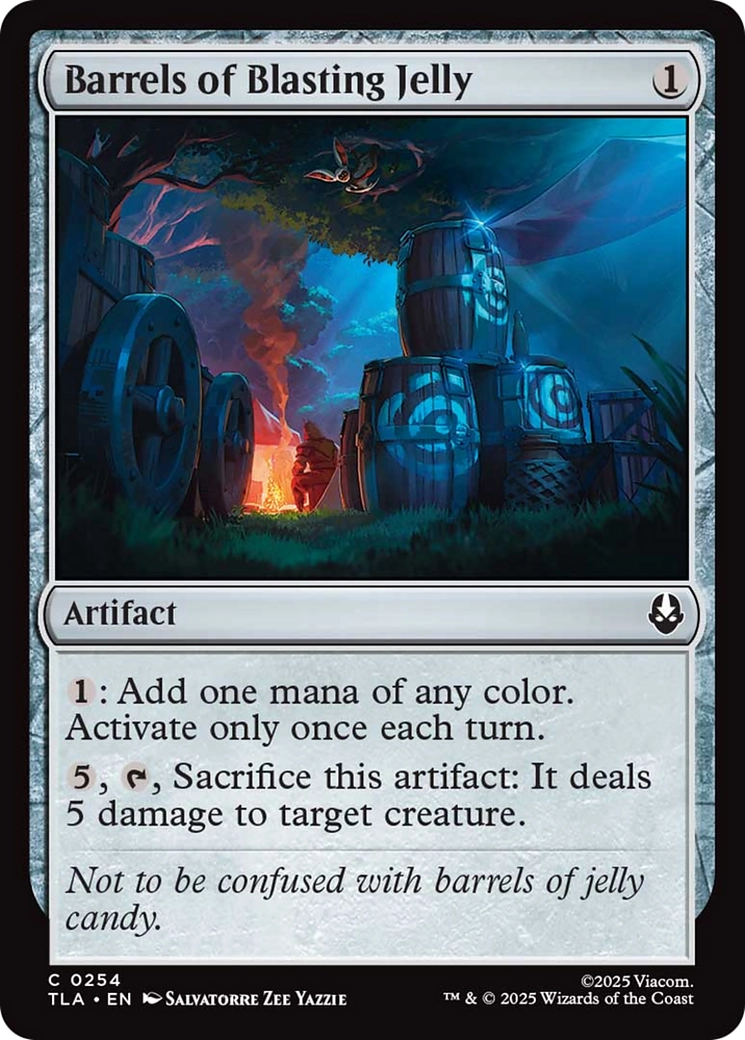 Barrels of Blasting Jelly