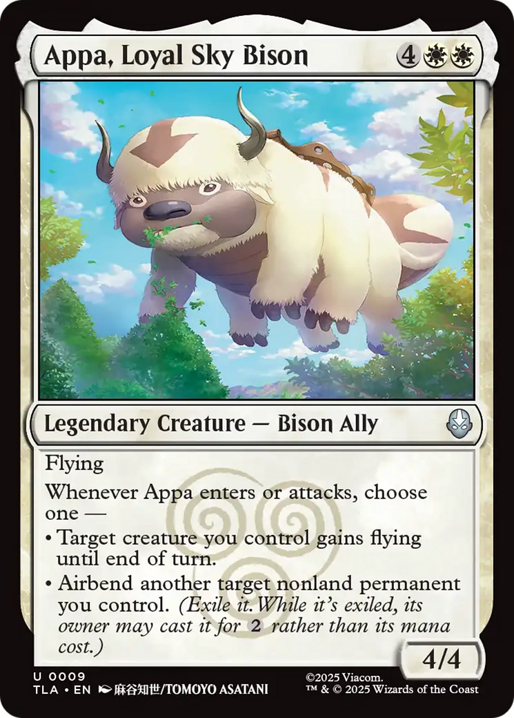 Appa, Loyal Sky Bison