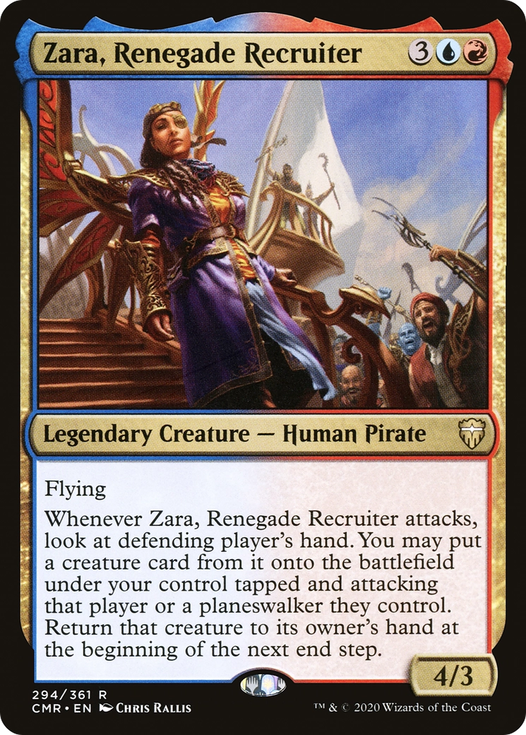 Zara, Renegade Recruiter
