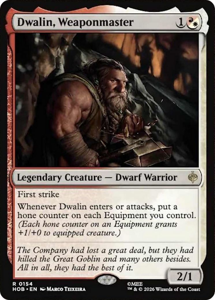 Dwalin, Weaponmaster