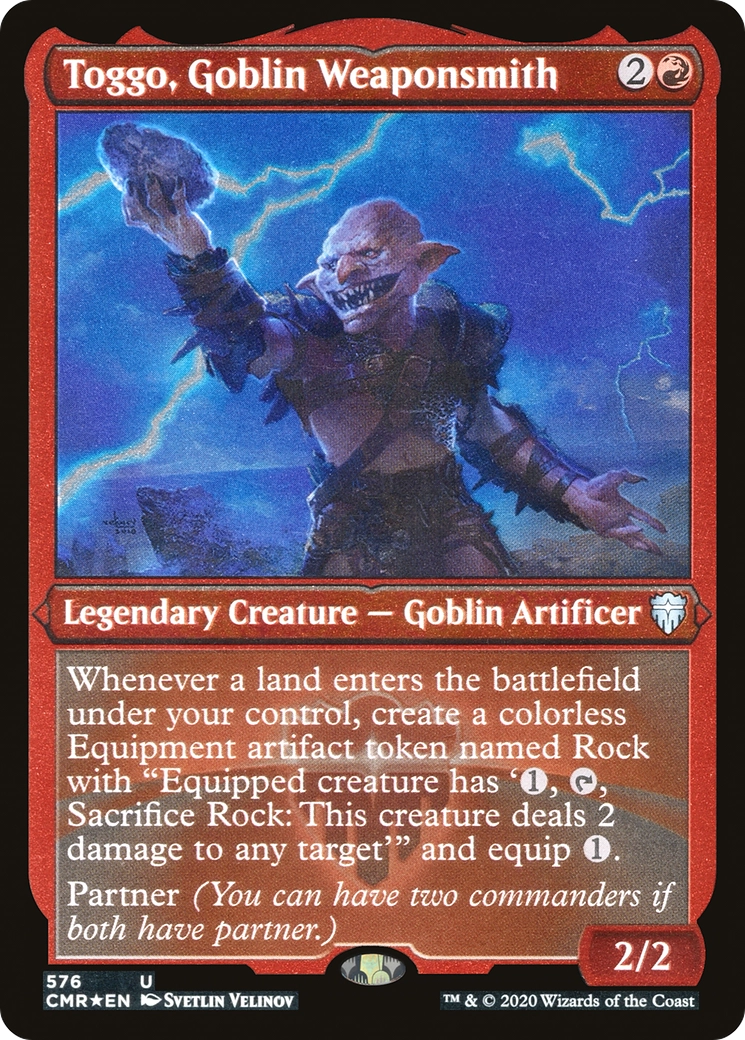Toggo, Goblin Weaponsmith