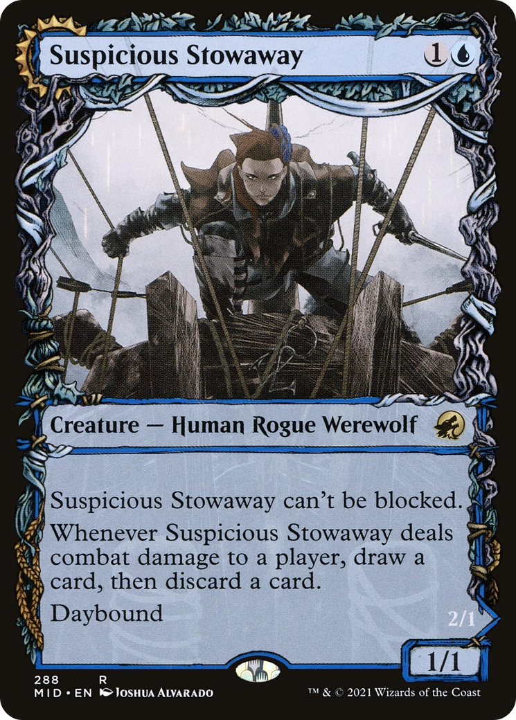 Suspicious Stowaway // Seafaring Werewolf