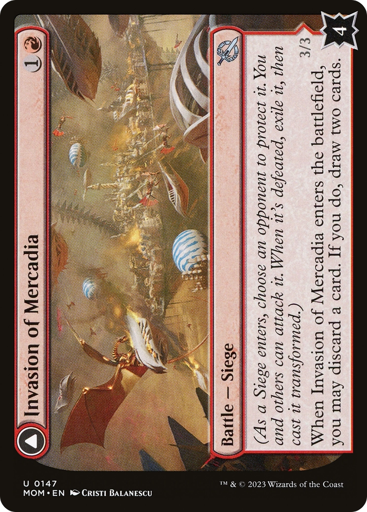 Invasion of Mercadia // Kyren Flamewright