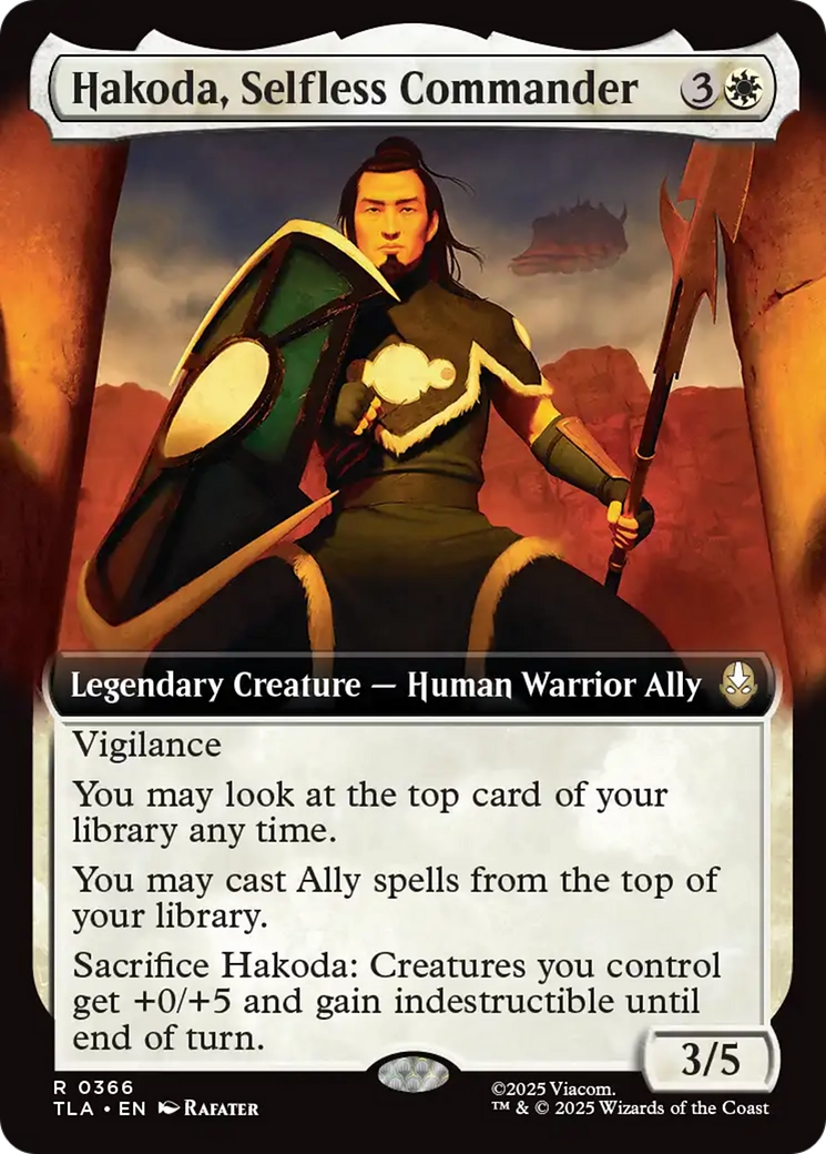 Hakoda, Selfless Commander