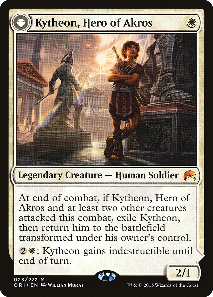 Kytheon, Hero of Akros // Gideon, Battle-Forged