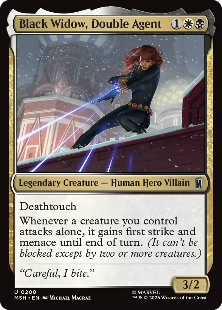 Black Widow, Double Agent