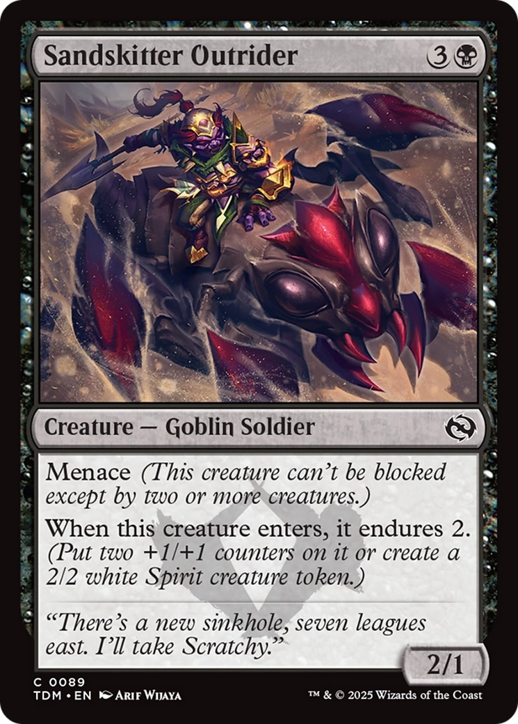 Sandskitter Outrider