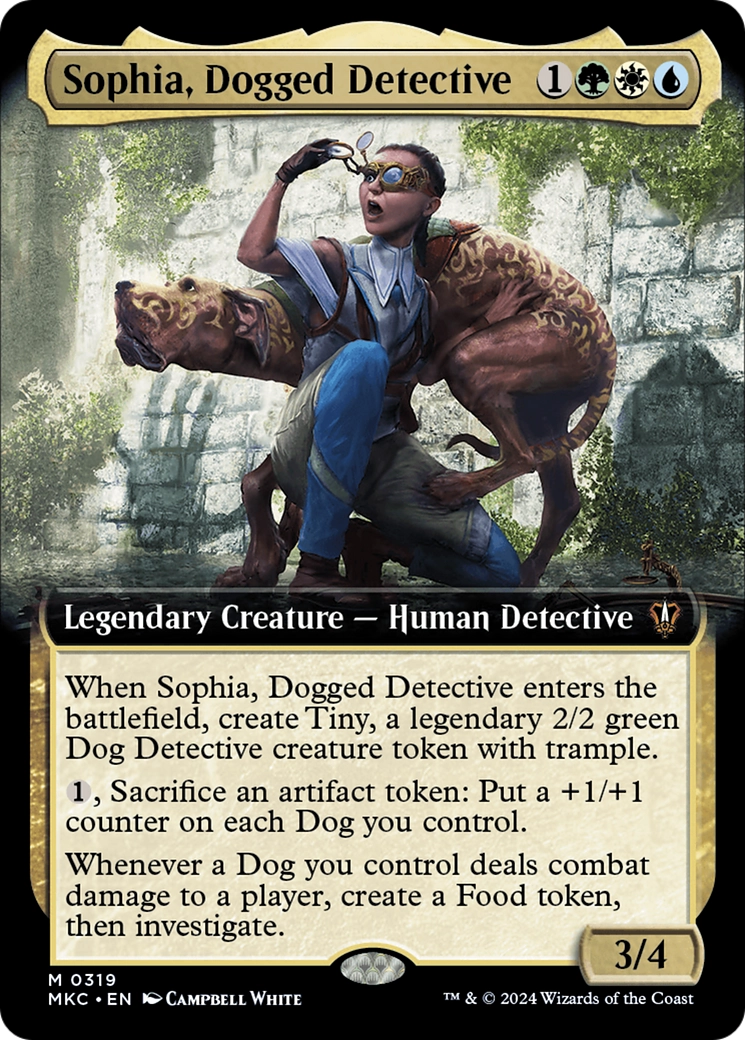 Sophia, Dogged Detective