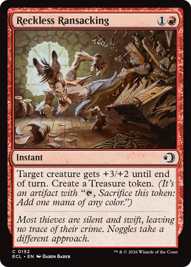 Reckless Ransacking