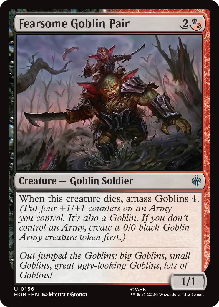 Fearsome Goblin Pair
