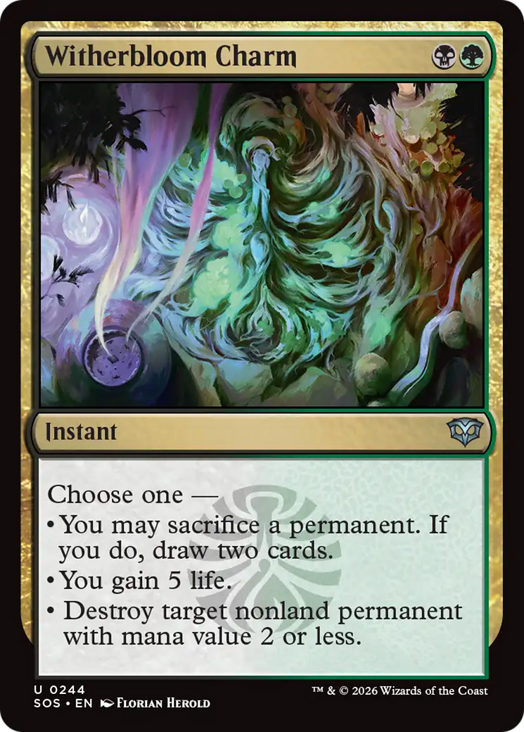 Witherbloom Charm