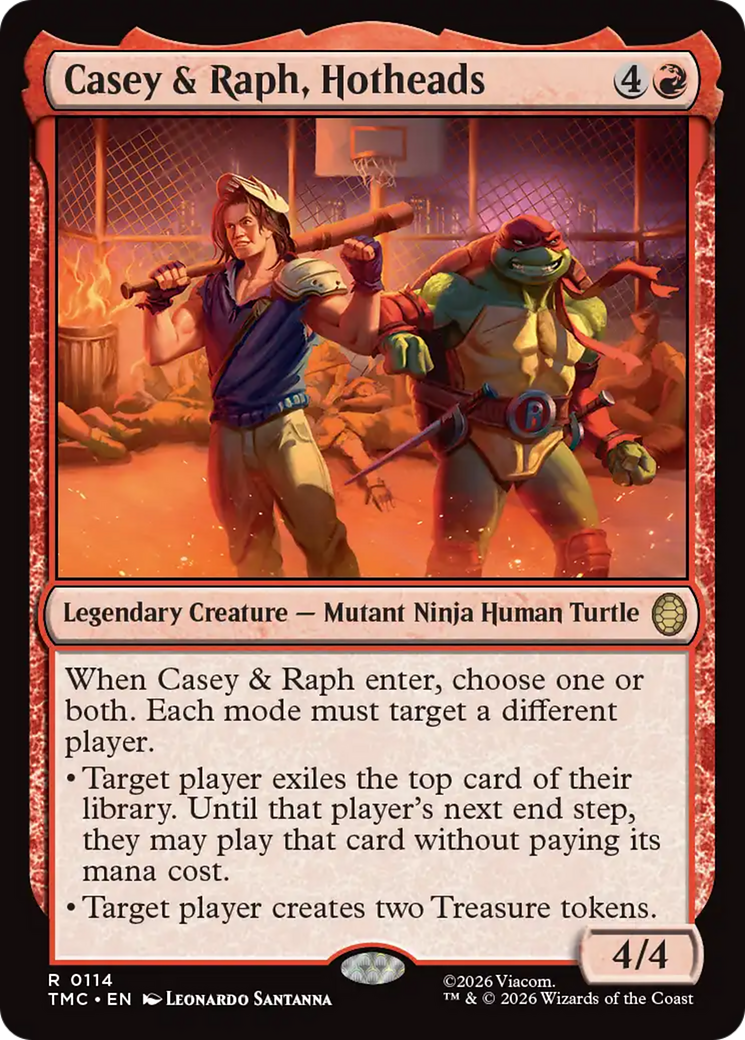 Casey & Raph, Hotheads