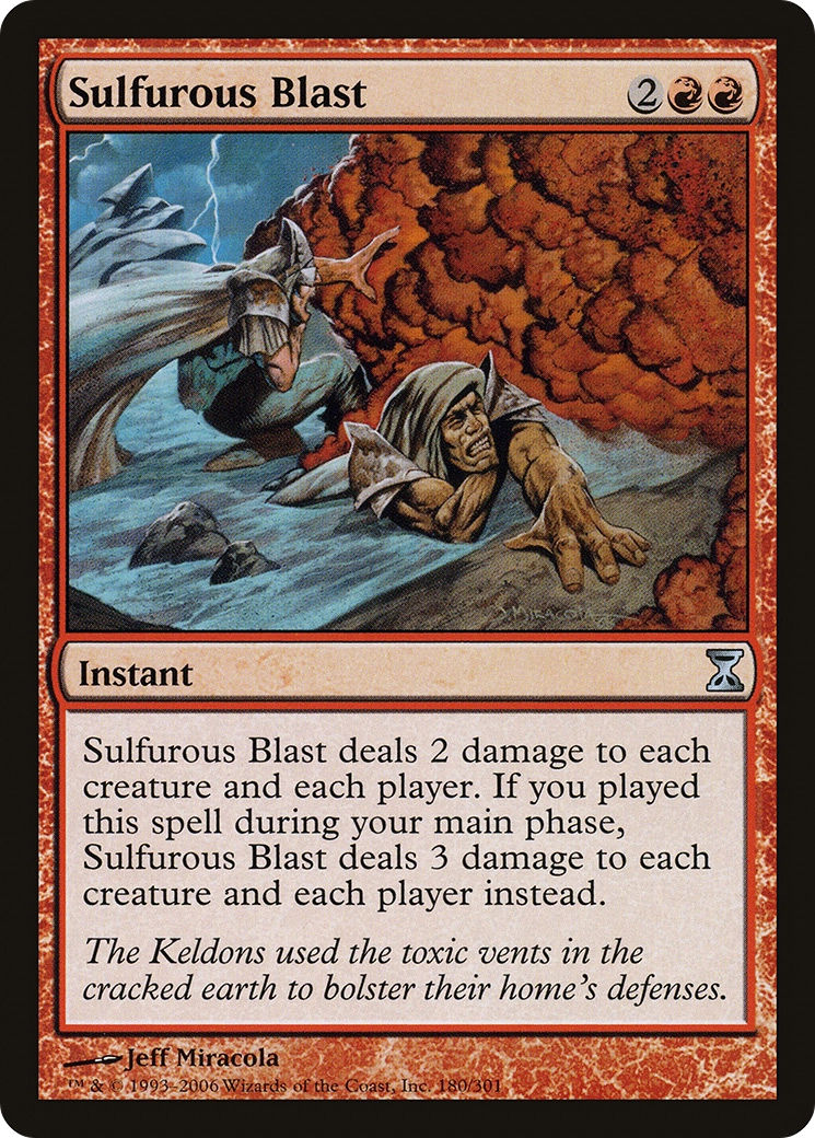 Sulfurous Blast