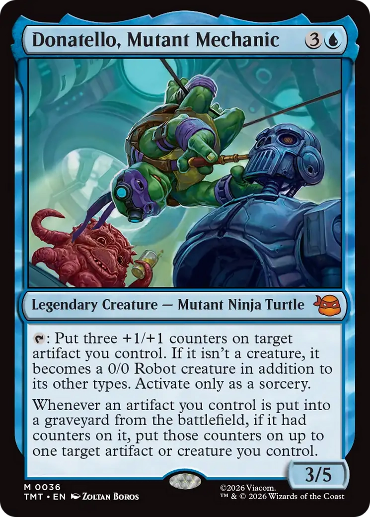 Donatello, Mutant Mechanic